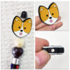 Wholesale Cartoon animal head series of colorful beads