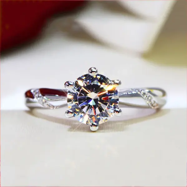 Wholesale Jewelry Fashion Geometric Copper Gem Diamond