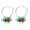 Wholesale Christmas Earrings Cute Cartoon Christmas Tree Earrings