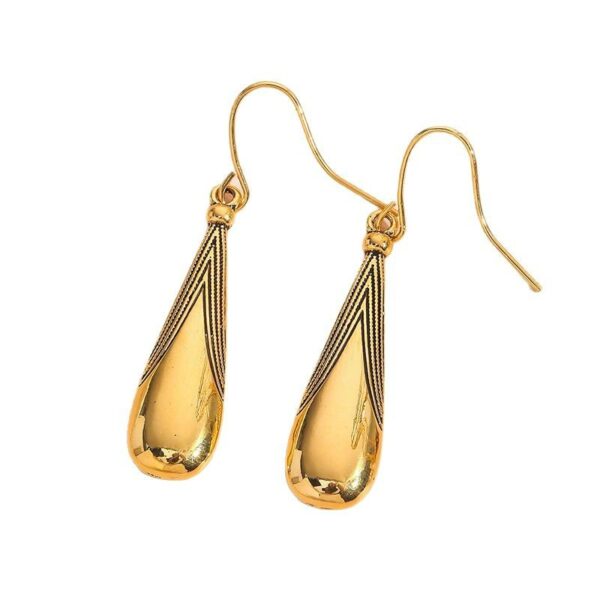 Wholesale European and American Cross-Border E-Commerce New Products Hot-Selling Women's Earrings Foreign Trade Popular Retro Fashion Creative Water Drop Women's Earrings