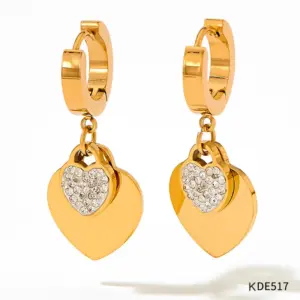 Kde517 Gold Earrings