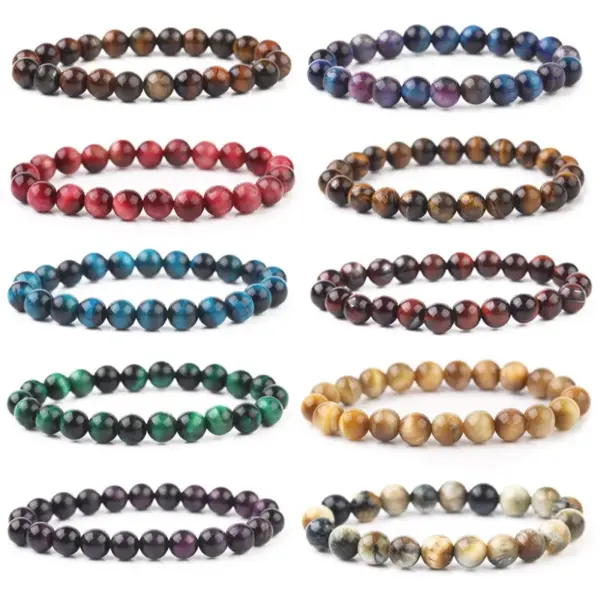 Fashion Geometric Natural Stone Natural Stone Bracelet In Bulk