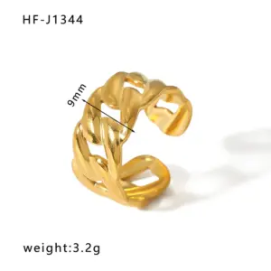 HF-J1344-Gold / Adjustable Opening