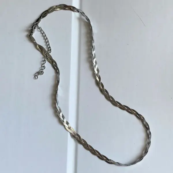 Wholesale 304 Stainless Steel 18K Gold Plated Rock Streetwear Plating Solid Color Choker