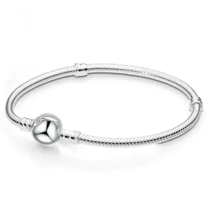 # round Head Snake Bones Chain / 19cm