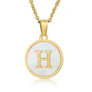 Gold H (Including Chain)
