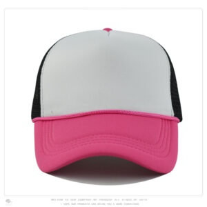 Rose red + white + black / 55-59CM