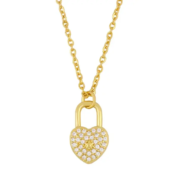 Wholesale Copper Plating Cross Necklace