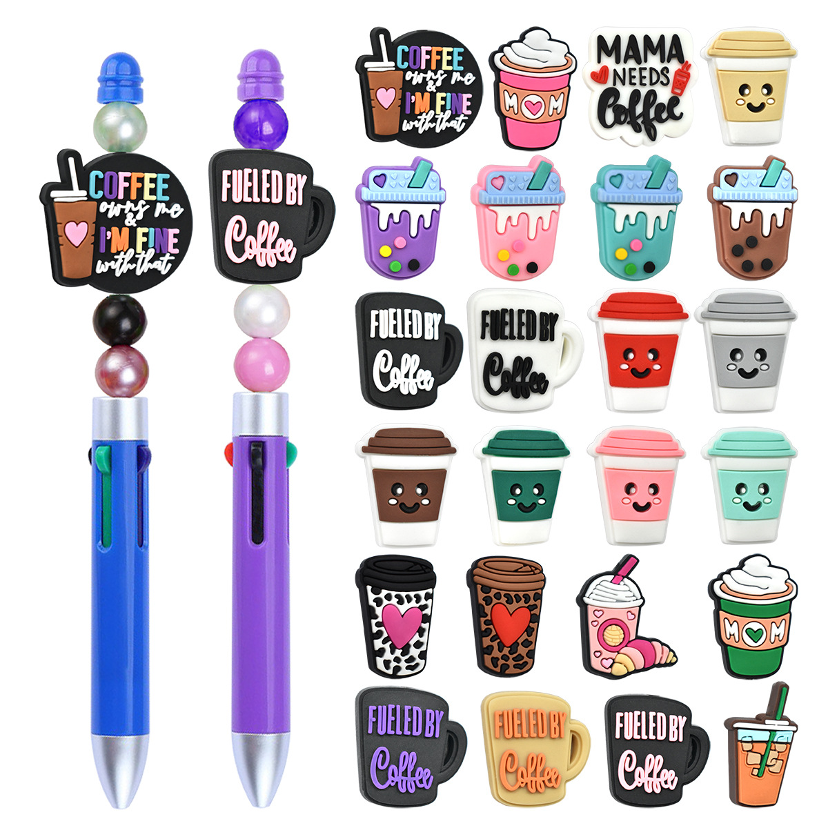 Wholesale High-quality cartoon c-shaped beaded bracelet