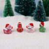 Wholesale DIY Miniature Landscape Decoration: Glowing Christmas Duck