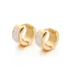 Wholesale PVD Coated 18K Gold Plated Insect Titanium Steel Elegant Waterproof Non Tarnish Earrings