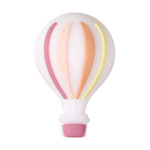 3d pink hot air balloon