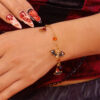 oly-1b122a66444e59c9bc6381d64e51806d Wholesale Pumpkin Ghost Paper Card Bracelet