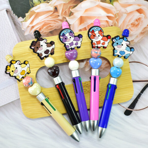 Wholesale Colorful Cow Series Beads