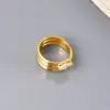 Wholesale 304 Stainless Steel Rhombus Ion Plating (IP) Zircon 18K Real Gold Plated Simple Style Classic Style Waterproof Non Tarnish Inlay Gold Rings