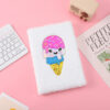 Wholesale Cartoon Ice Cream Stuffed Notebook Diary Children's Handmade DIY