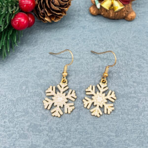 25. white snowflake earrings 6