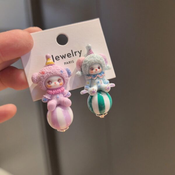 Wholesale Cartoon cute girl earrings