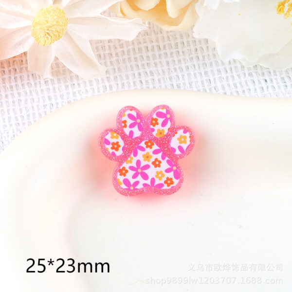 Wholesale Cartoon Bow Acrylic Beads