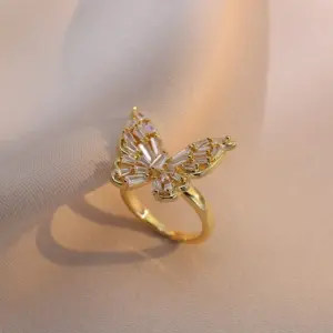 J064 Butterfly Ring