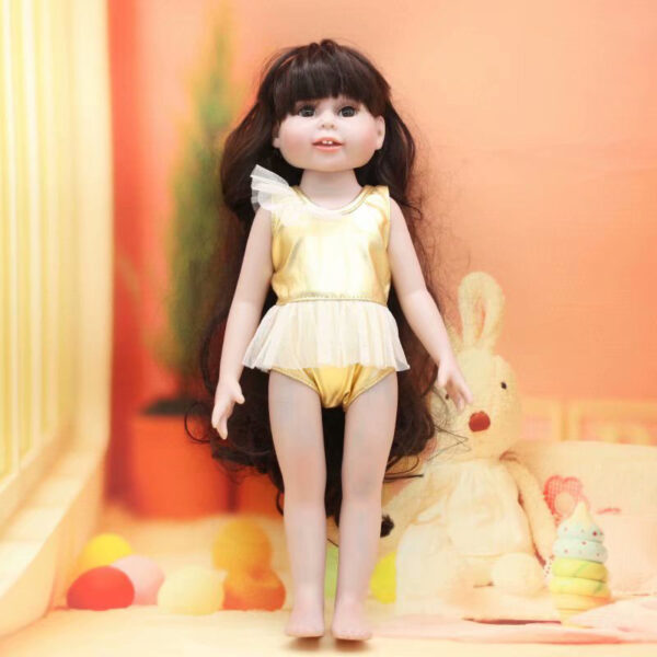 Wholesale 18 Inch Toy Doll Clothes One-Piece Swimsuit Beach Underwear Dress