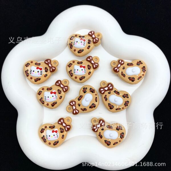 Wholesale Leopard print heart beaded necklace