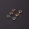 Ear Cartilage Rings & Studs Geometric Copper Plating