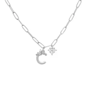 White gold color / C