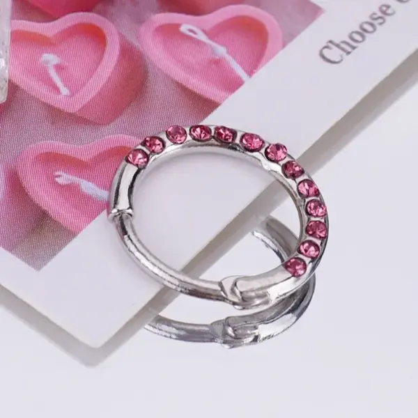 Wholesale Seamless Stainless Steel Butterfly Nose Ring Snake Dancer Earrings Love Design Zircon Inlaid Unisex Piercing Nose Pin