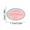 Wholesale American Western cowboy themed embroidered patch