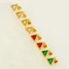 Wholesale PVD Coated 18K Gold Plated Heart Shape 304 Stainless Steel Glam Retro Waterproof Non Tarnish Drop Earrings