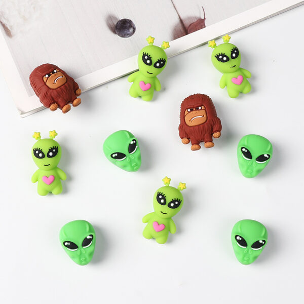 Wholesale Bigfoot 3D silicone beads DIY beaded pen