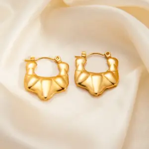 Irregular Gold Earrings