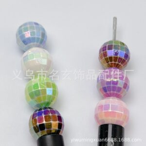 oly-1be896fc0cdc4f6ef0ce223fce338797 Wholesale Acrylic globe bouncing globe loose beads string