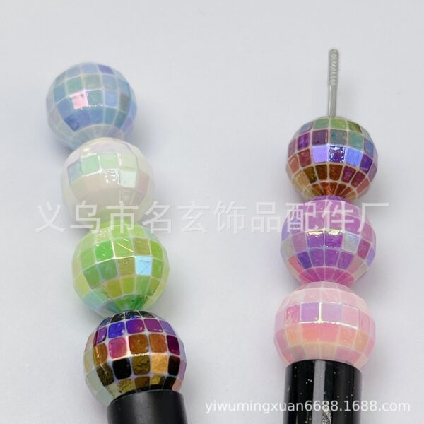 Wholesale Acrylic globe bouncing globe loose beads string