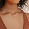 Wholesale Simple Style Letter Stainless Steel Necklace