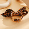 Wholesale Spicy Leopard Print Ribbon Alloy Bracelet for Women