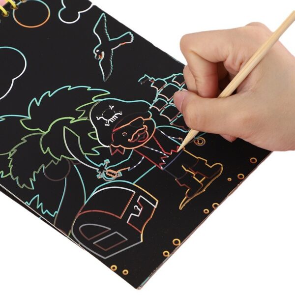 Wholesale Kidsren's Colorful Scratch-Off Book