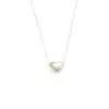 Wholesale 304 Stainless Steel Heart Shape PVD Coated 18K Real Gold Plated Basic Modern Style Classic Style Waterproof Non Tarnish Plating Snake Chain Lobster Trigger Clasp Closure Pendant Necklace