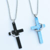 Wholesale Cross Necklace for Men, Stainless Steel