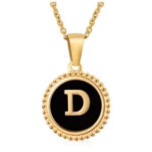 Gold D (Including Chain)