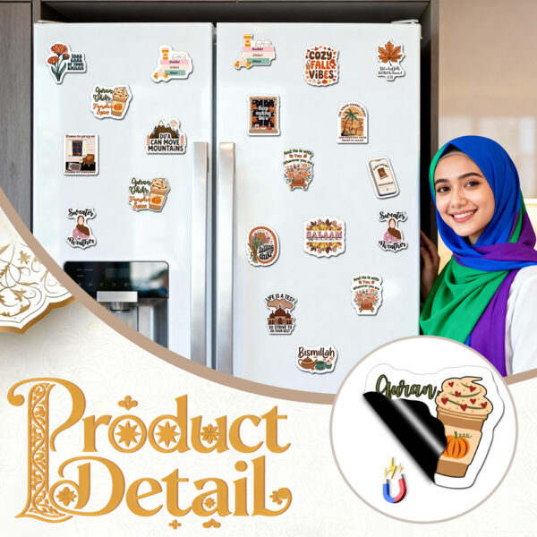 Wholesale MCT013-034 Cross-border Creative Magnetic Refrigerator Magnet, Self-adhesive PVC Soft Magnetic Car Sticker, Holiday Proverb Magnetic Sticker