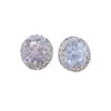 Wholesale 1 Pair Modern Style Geometric Titanium Steel Zircon Ear Studs