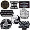 Wholesale Inspirational Quotes Series English Brooch Metal Accessories