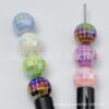Wholesale Acrylic globe bouncing globe loose beads string