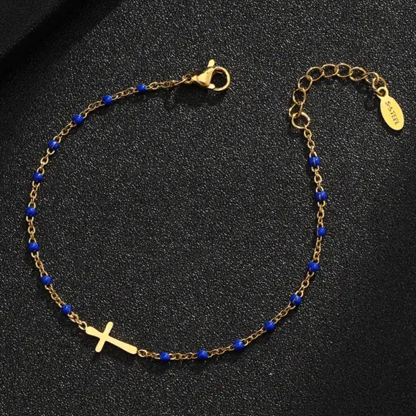 Wholesale Cross Stainless Steel Fashion Bracelets