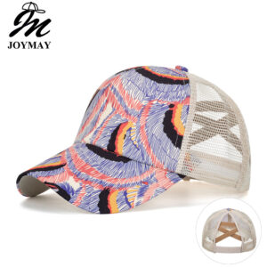 Wholesale Cross-border hat colorful line printing cross baseball cap cap cap casual sunscreen sunshade hat B1150