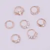 Wholesale Ear Cartilage Rings & Studs Ethnic Style Geometric Copper