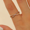oly-1c61eabd63d6b6a2a481c5a54c63cc0c Wholesale Women's hollow cross micro-paved zircon ring