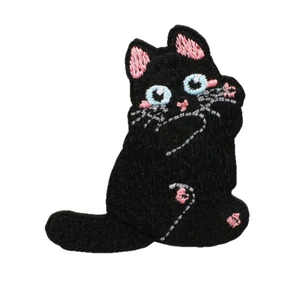oly-1c6306da8c3f69a41a191914366609c4 Wholesale Black Cat Series Embroidered Applique